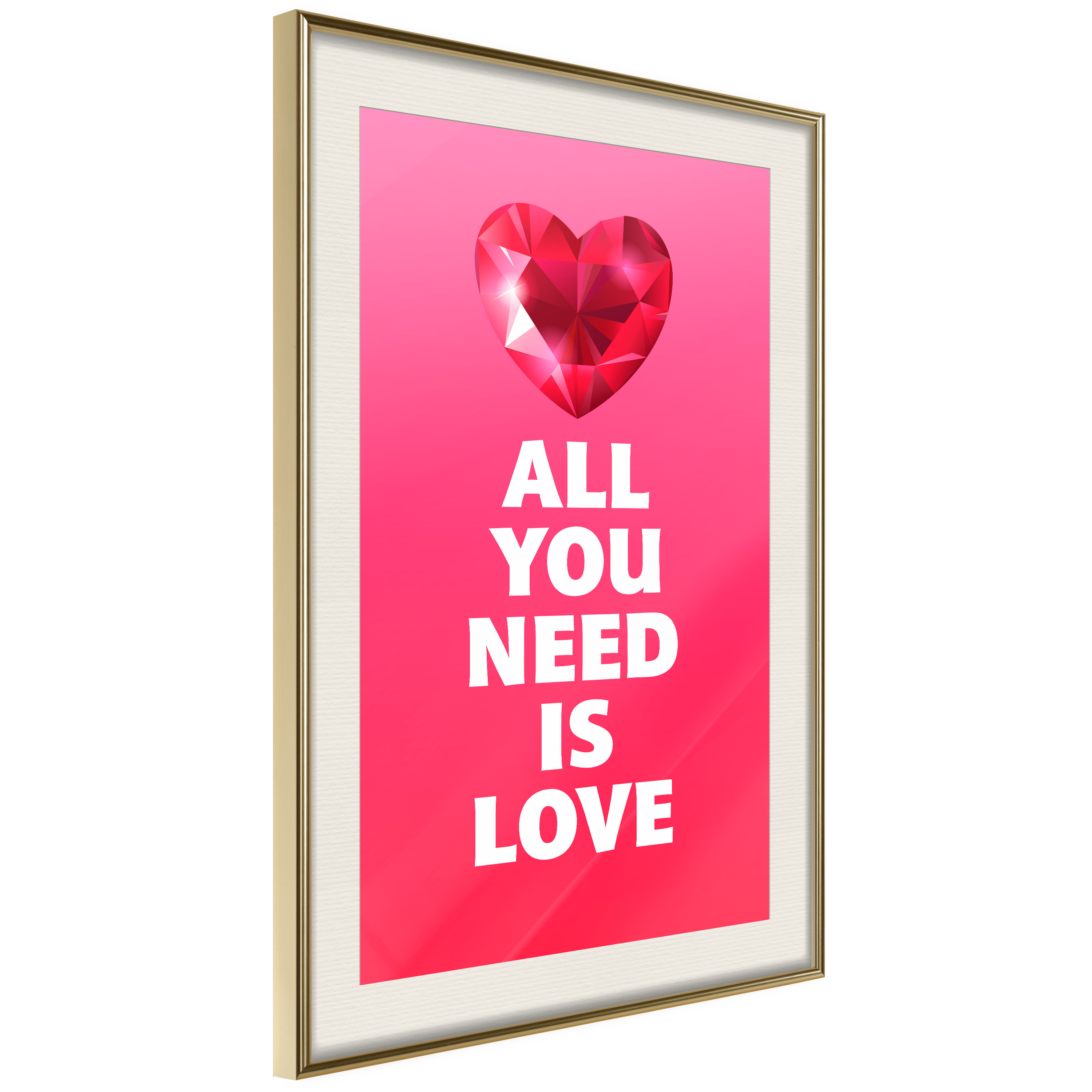 Poster - Ruby Heart - 20x30