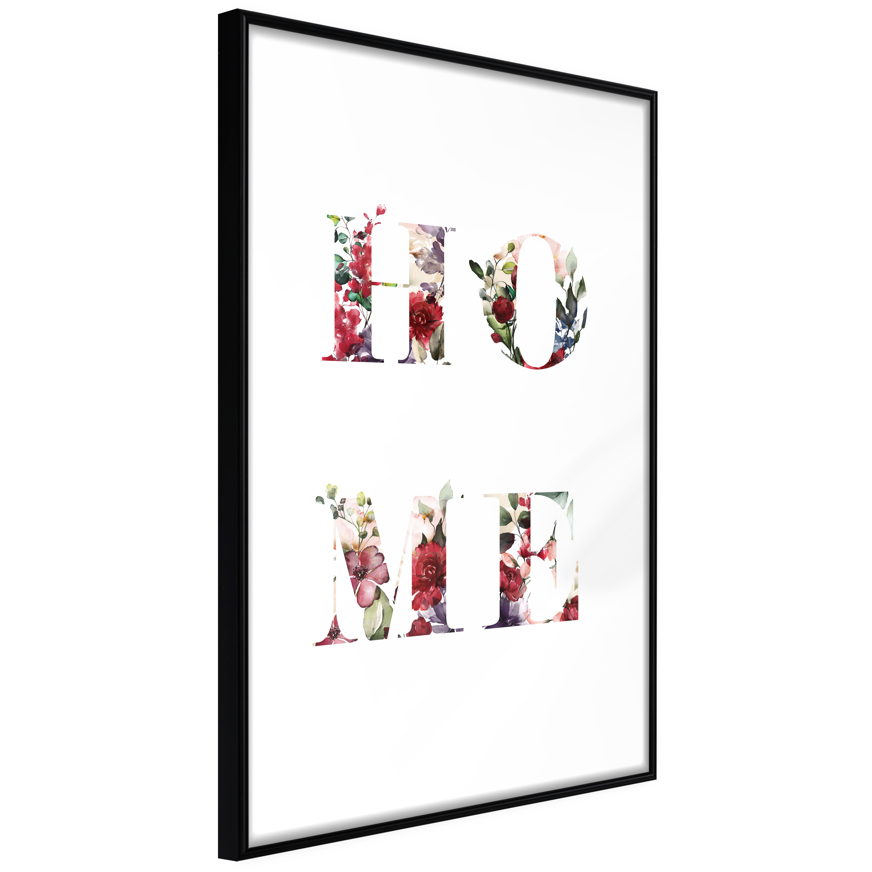 Poster - Floral Home - 40x60