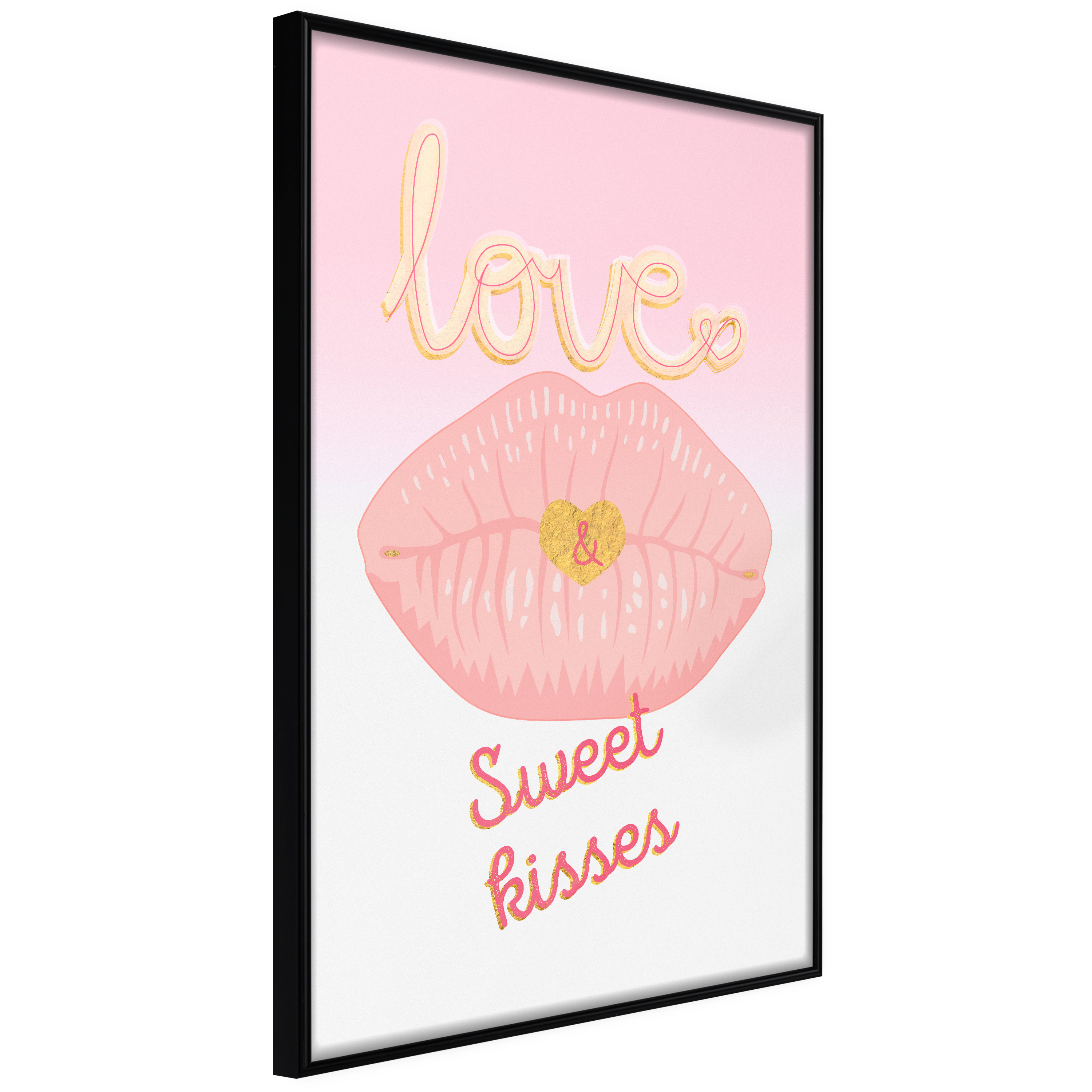 Poster - Pink Kisses - 30x45