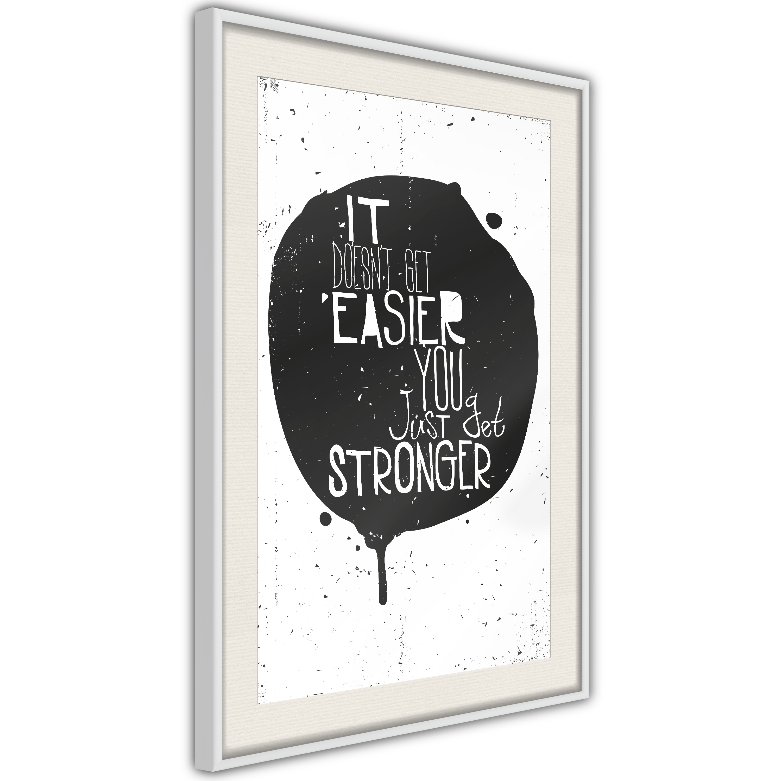 Poster - It Doesn't Get Easier - 40x60
