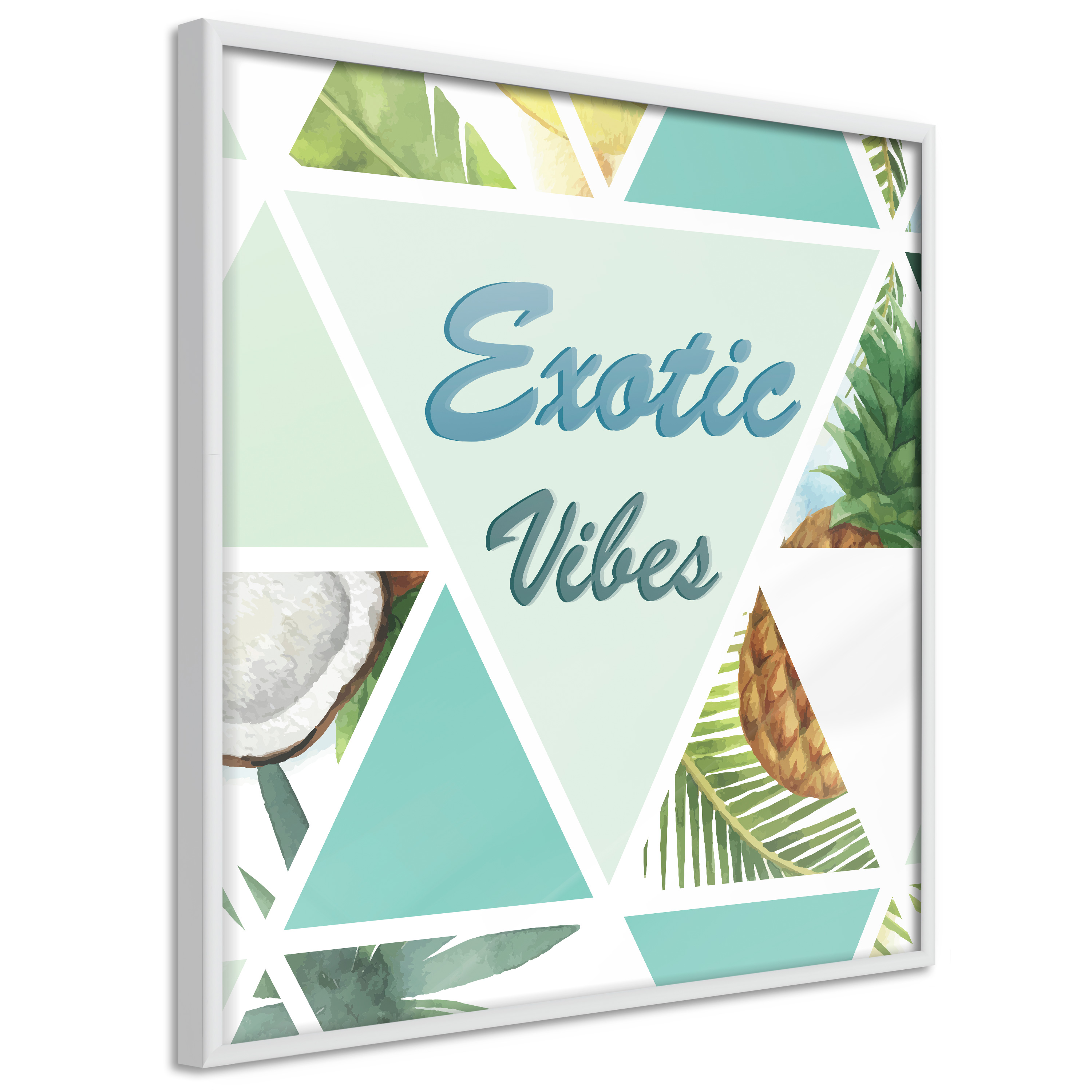 Poster - Tropical Mosaic (Square) - 30x30