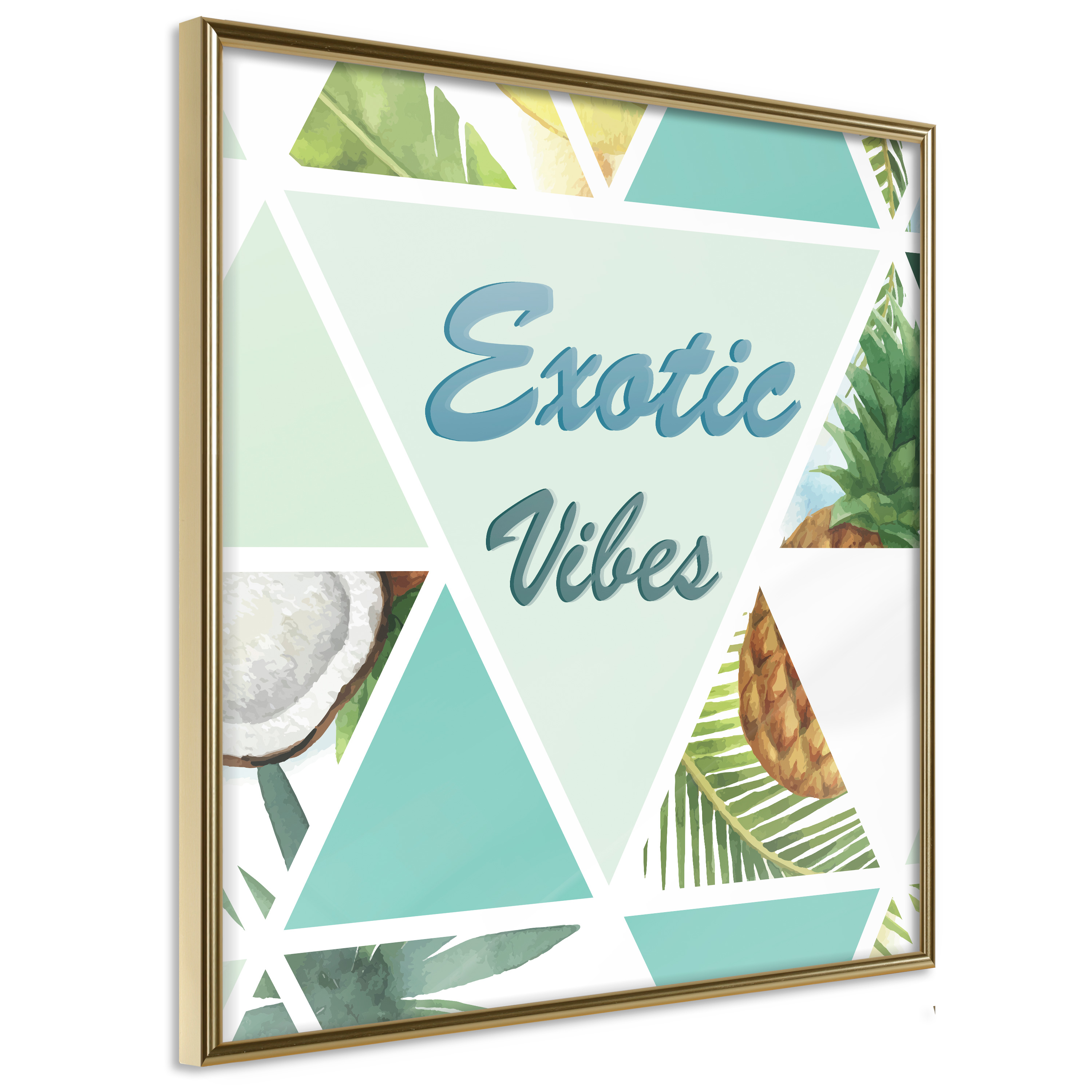 Poster - Tropical Mosaic (Square) - 20x20
