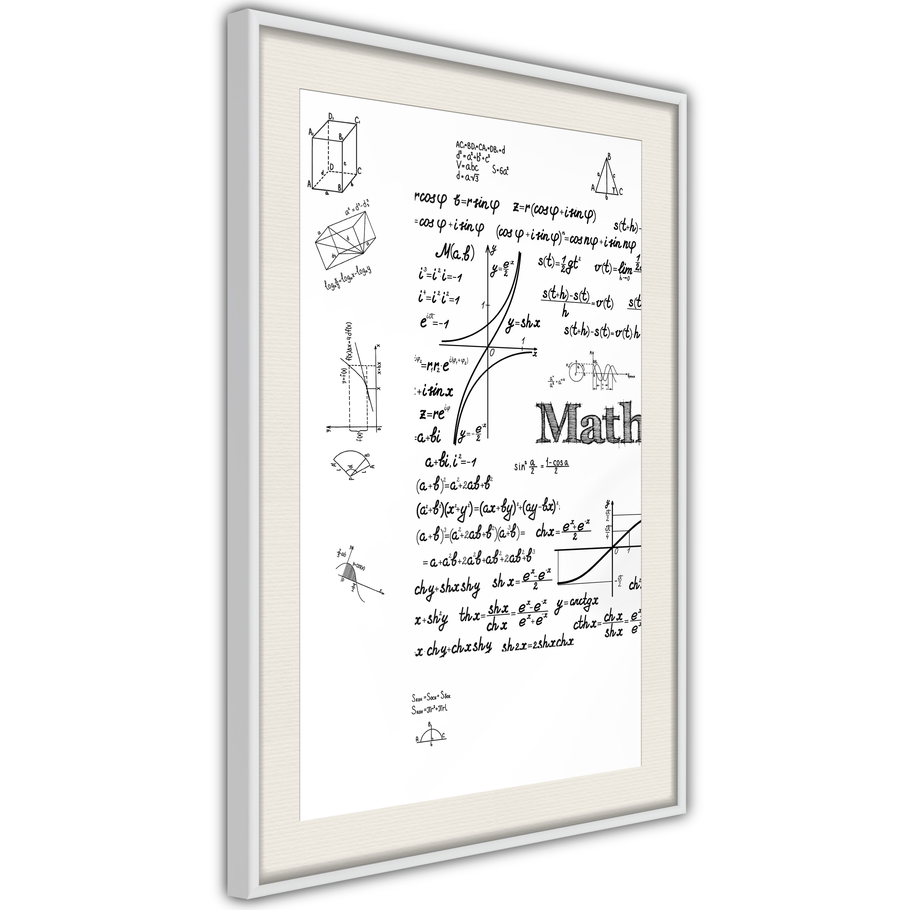 Poster - Math Formulas - 30x45