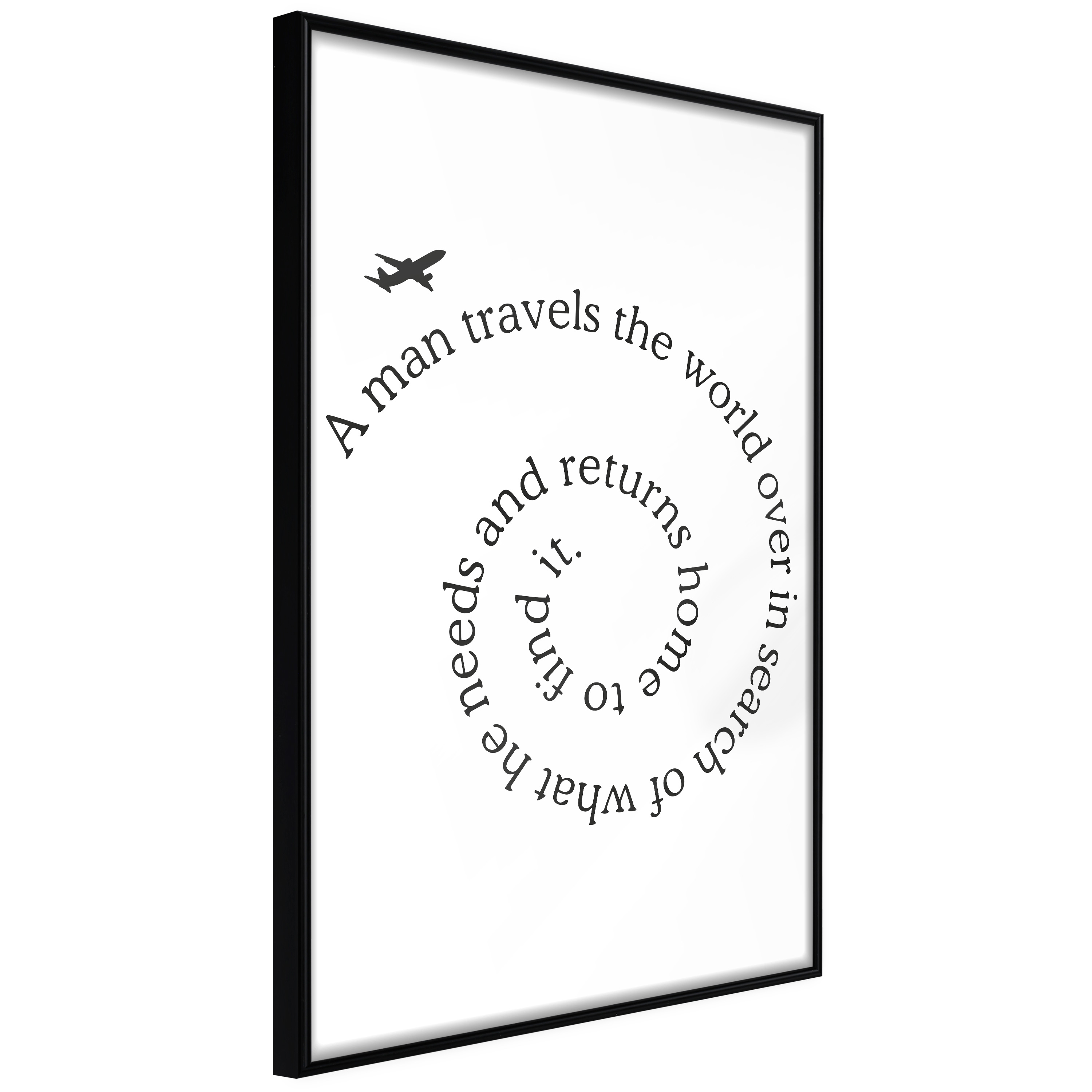 Poster - Travel Broadens the Mind - 20x30