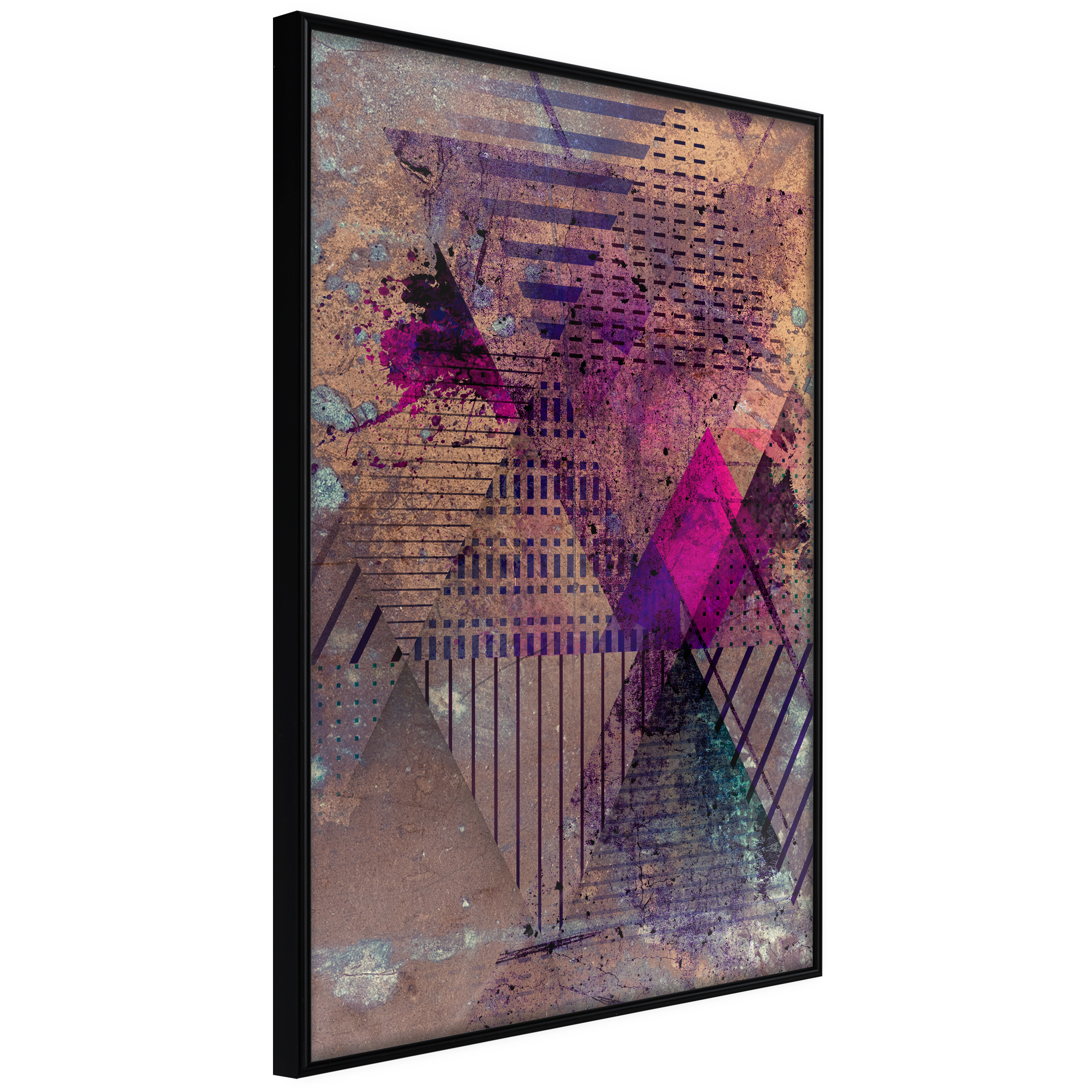 Poster - Pink Patchwork I - 20x30