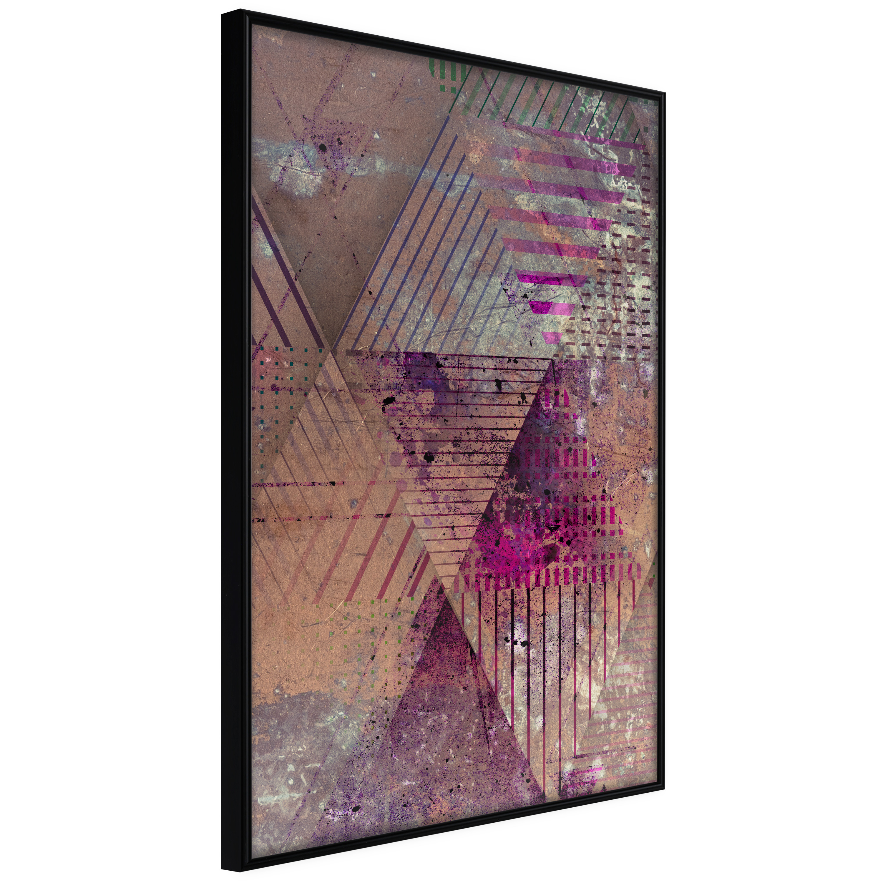 Poster - Pink Patchwork II - 20x30