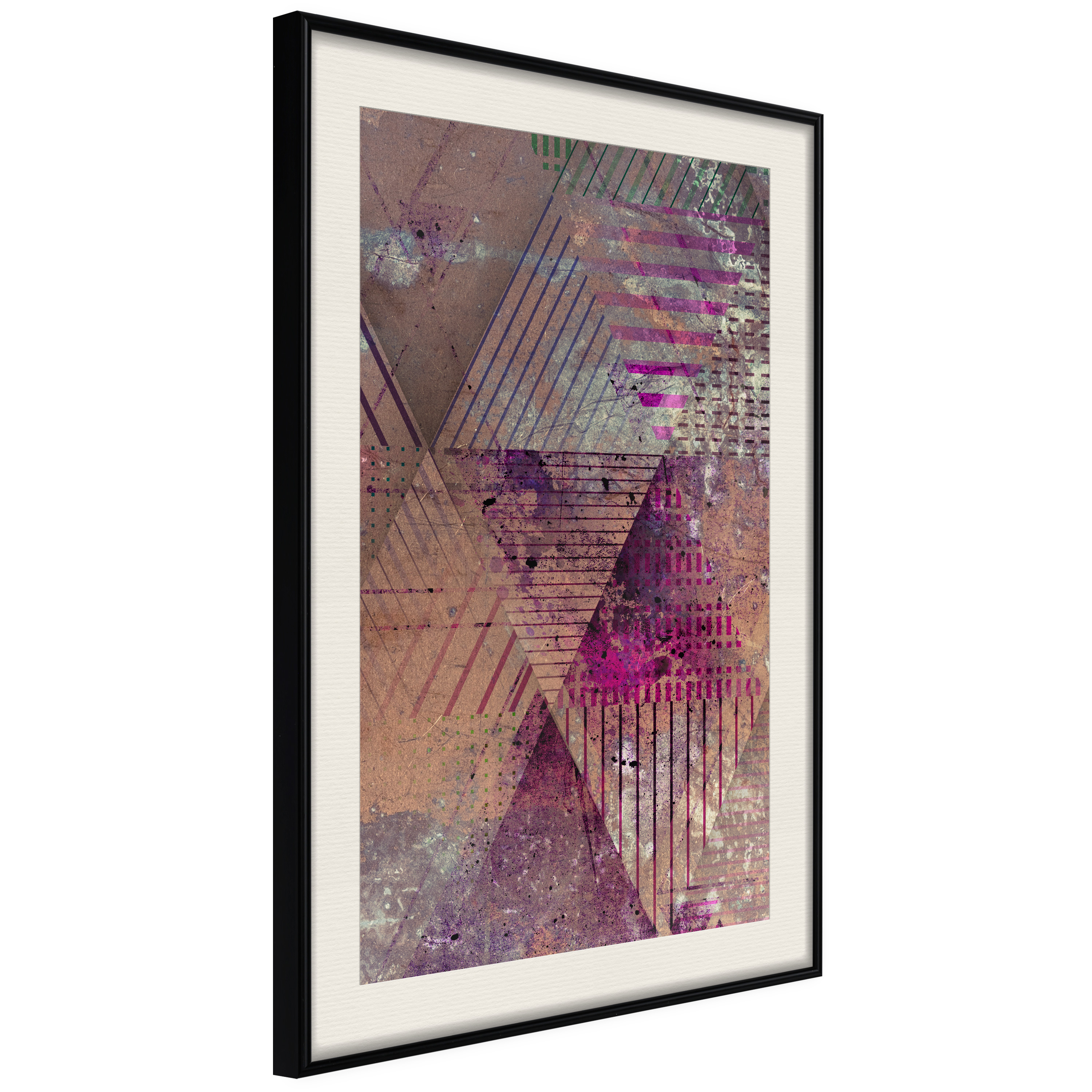 Poster - Pink Patchwork II - 30x45
