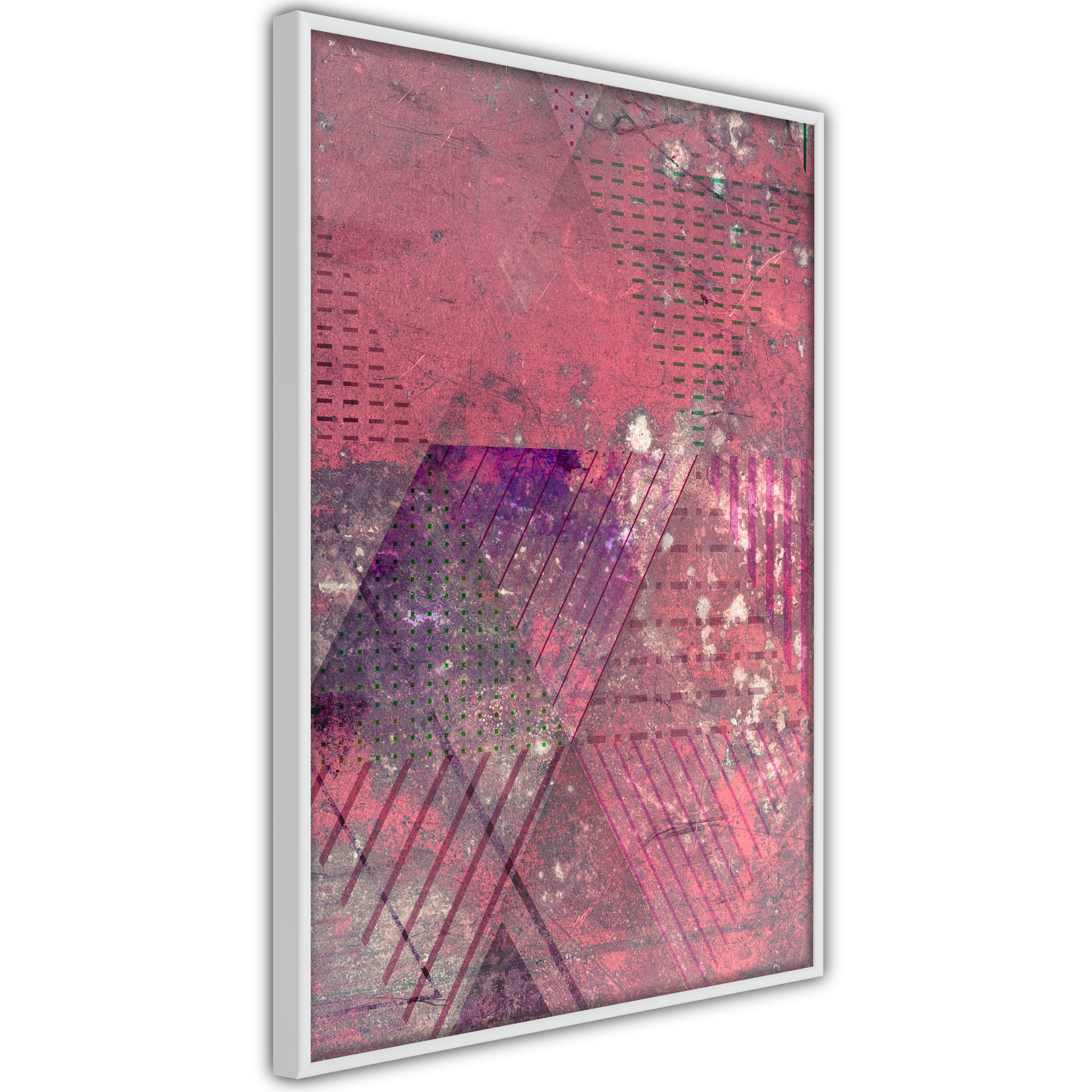 Poster - Pink Patchwork III - 30x45