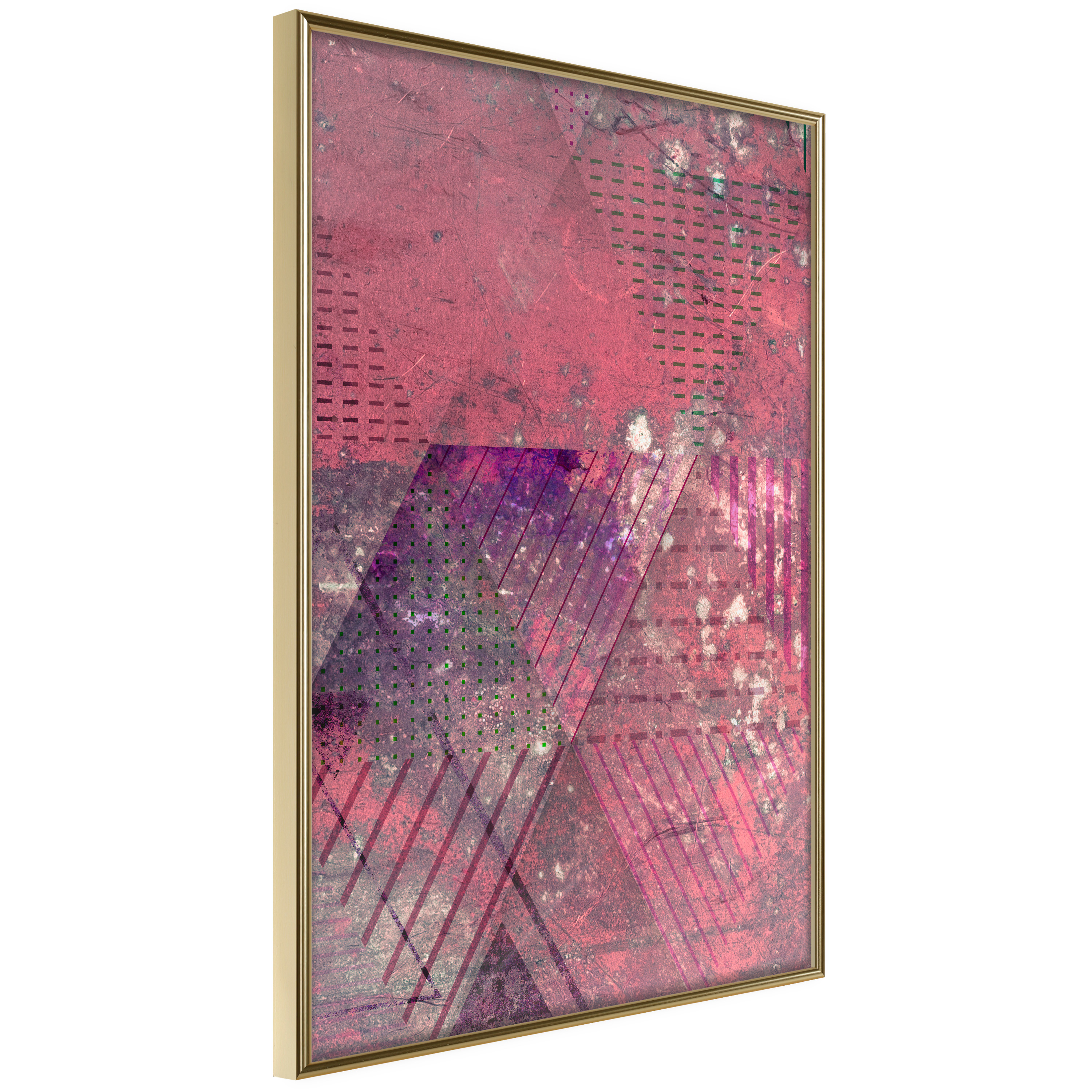 Poster - Pink Patchwork III - 20x30