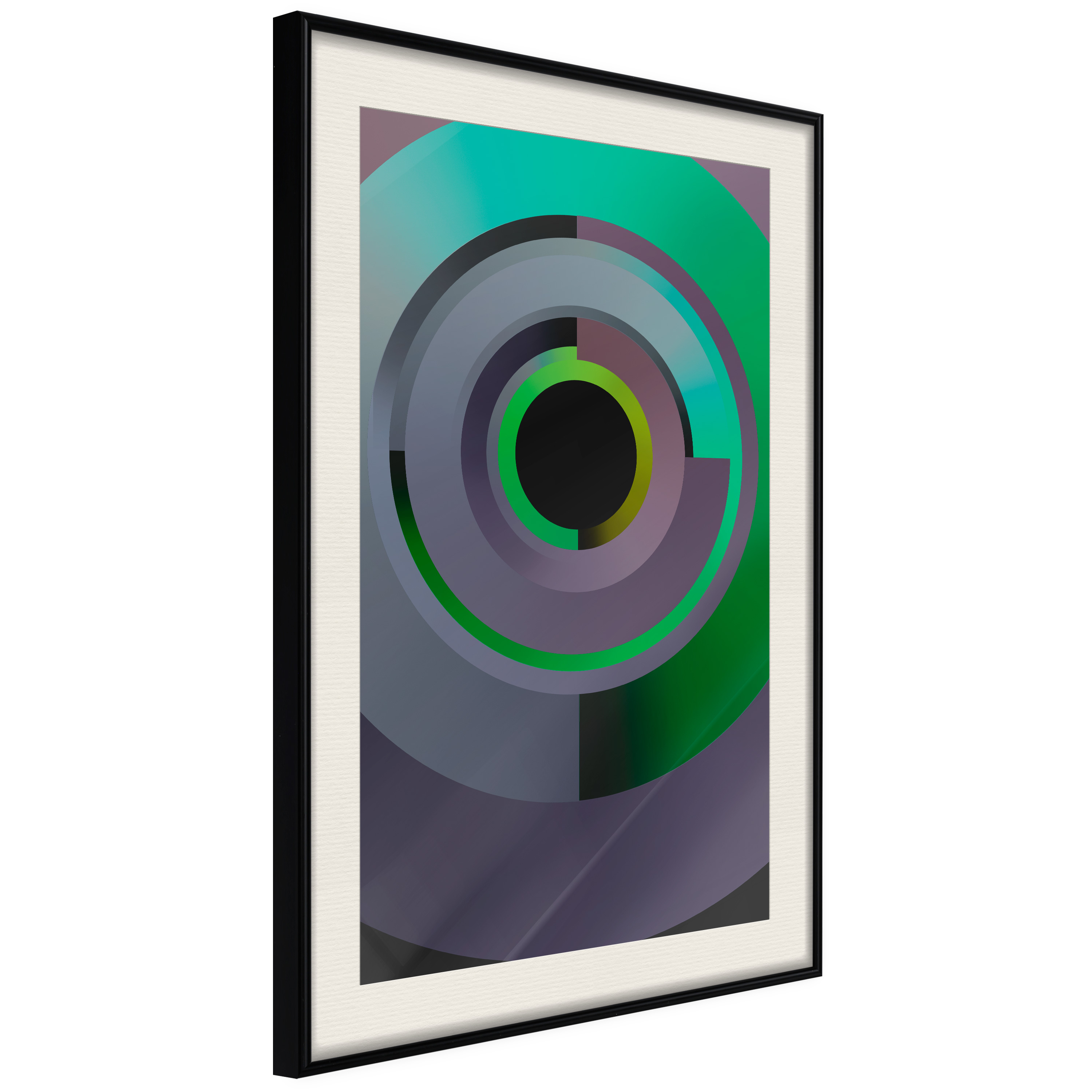 Poster - Green Record - 20x30
