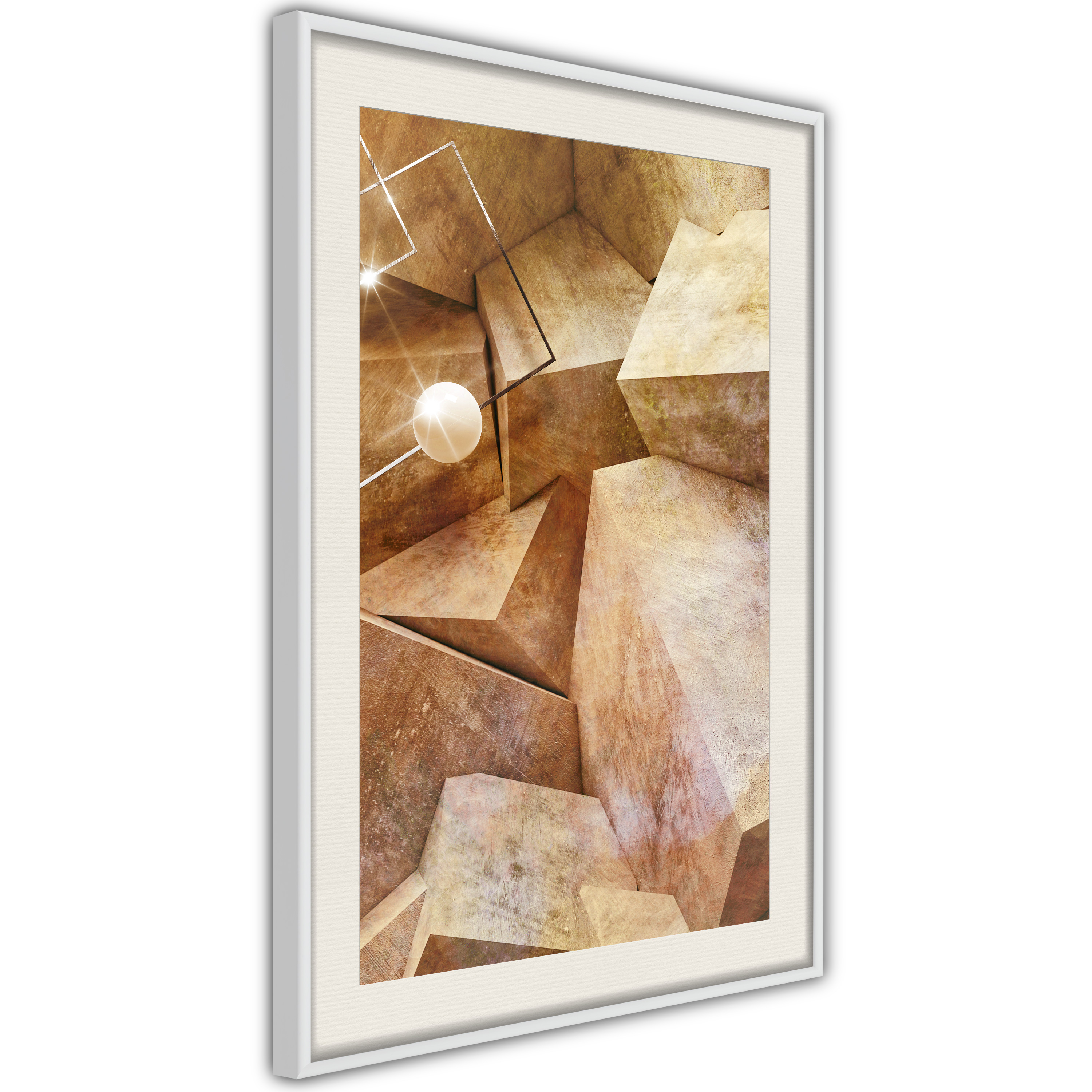 Poster - Cubic Rocks - 20x30