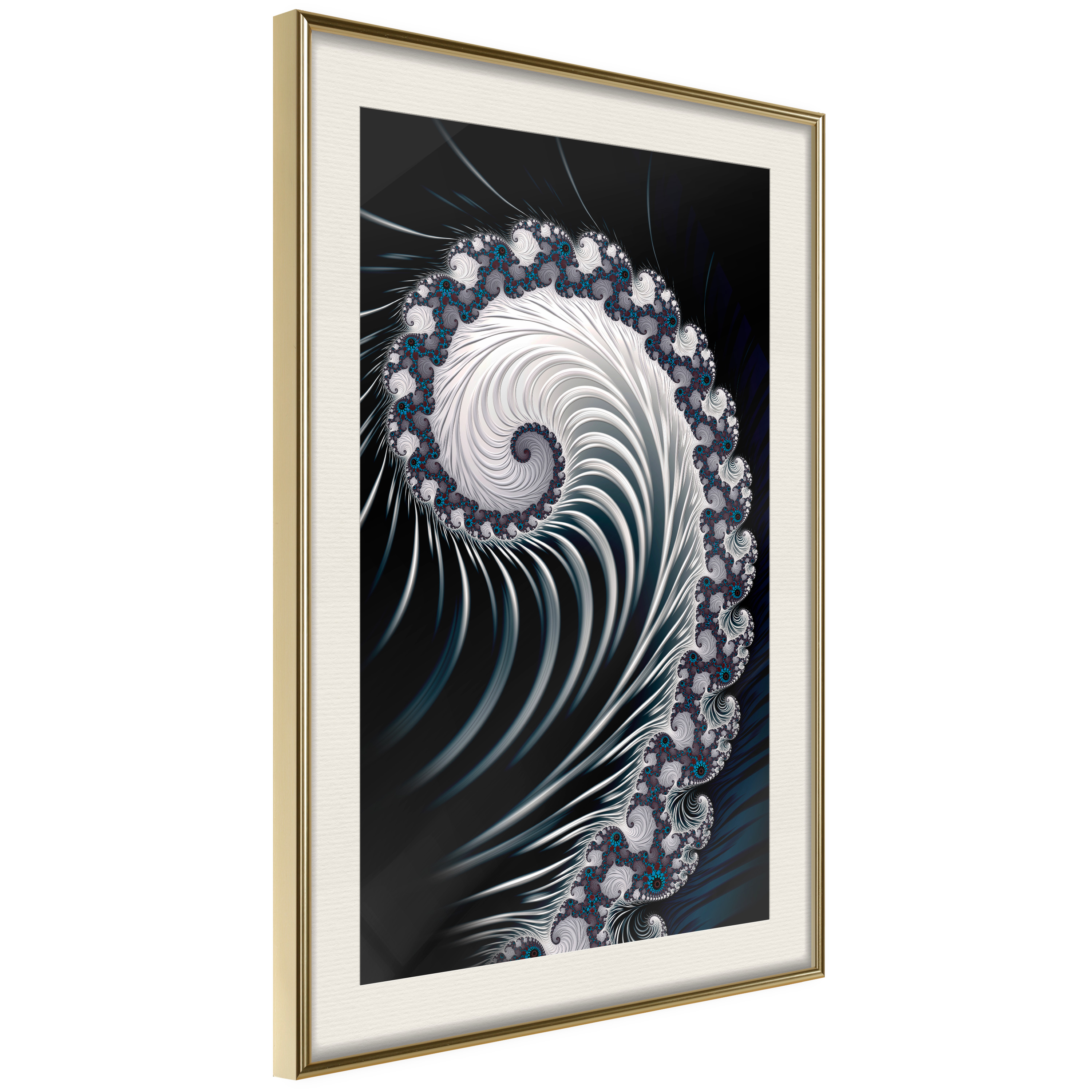 Poster - Fractal Spiral (Negative) - 20x30