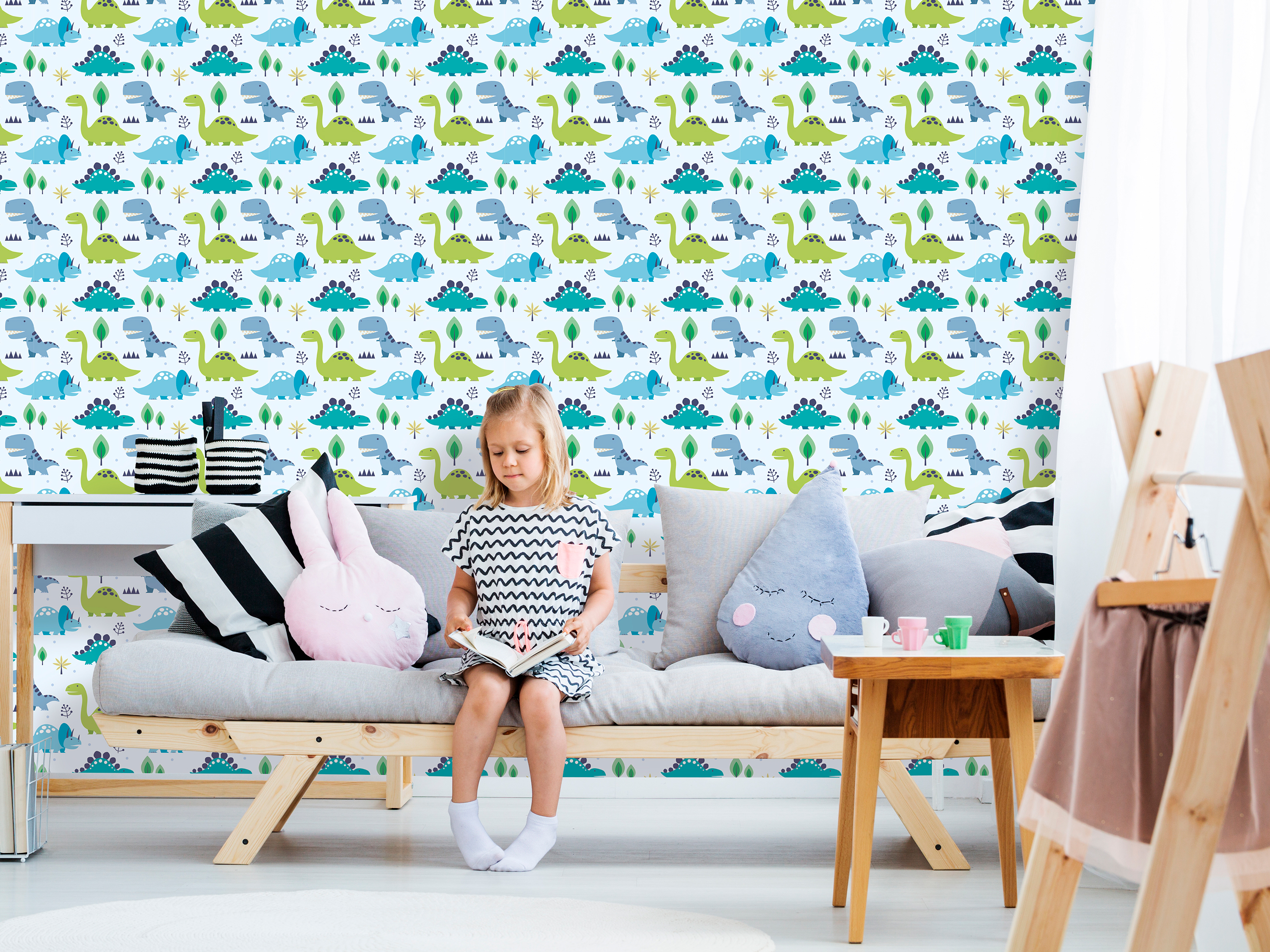 Wallpaper 3D Peel and Stick SelfAdhesive Wall Mural Children eB0001