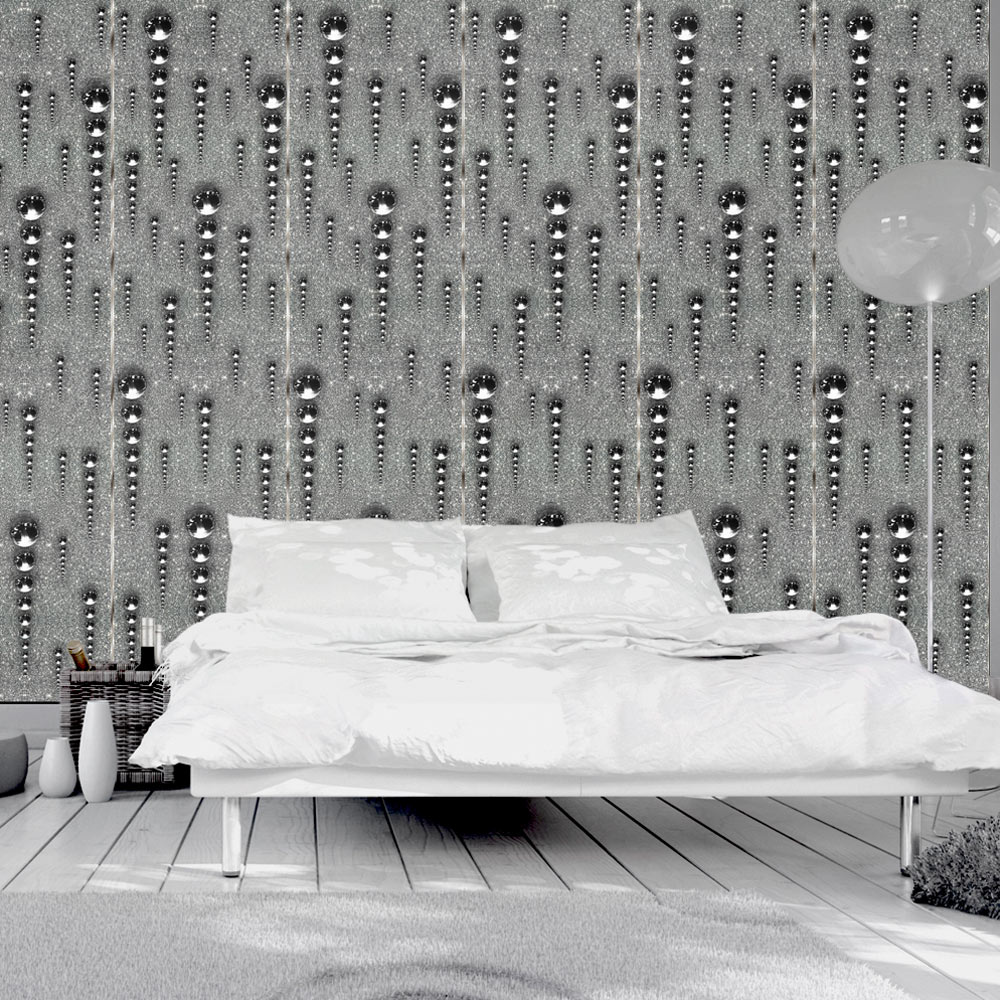 Wallpaper - Graphite icicles - 50x1000