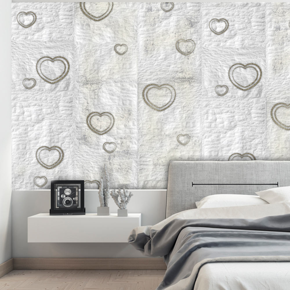 Wallpaper - Paper Heart - 50x1000